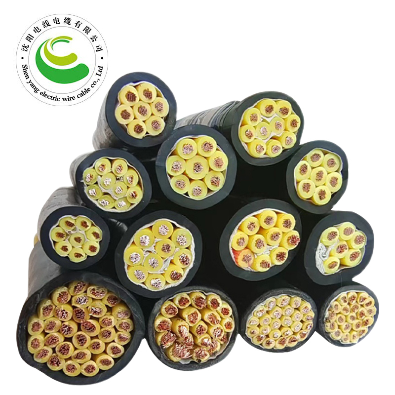 16芯  ZR-YJV 16*0.5mm?--16*2.5mm? 铜芯聚氯乙烯绝缘聚乙烯护套节造软电缆  铜芯电缆